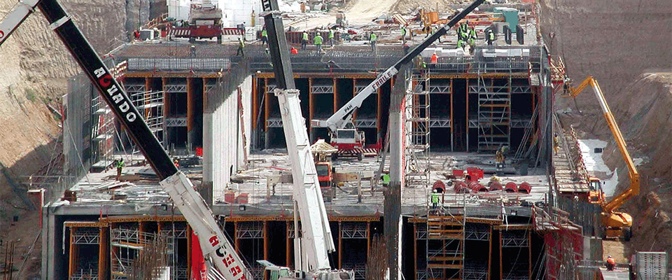 Túnel de Servicios Aeroportuarios. Madrid Barajas Túnel de 600 ml de longitud, 36 ml de anchura y 15ml de altura, 2 pisos.